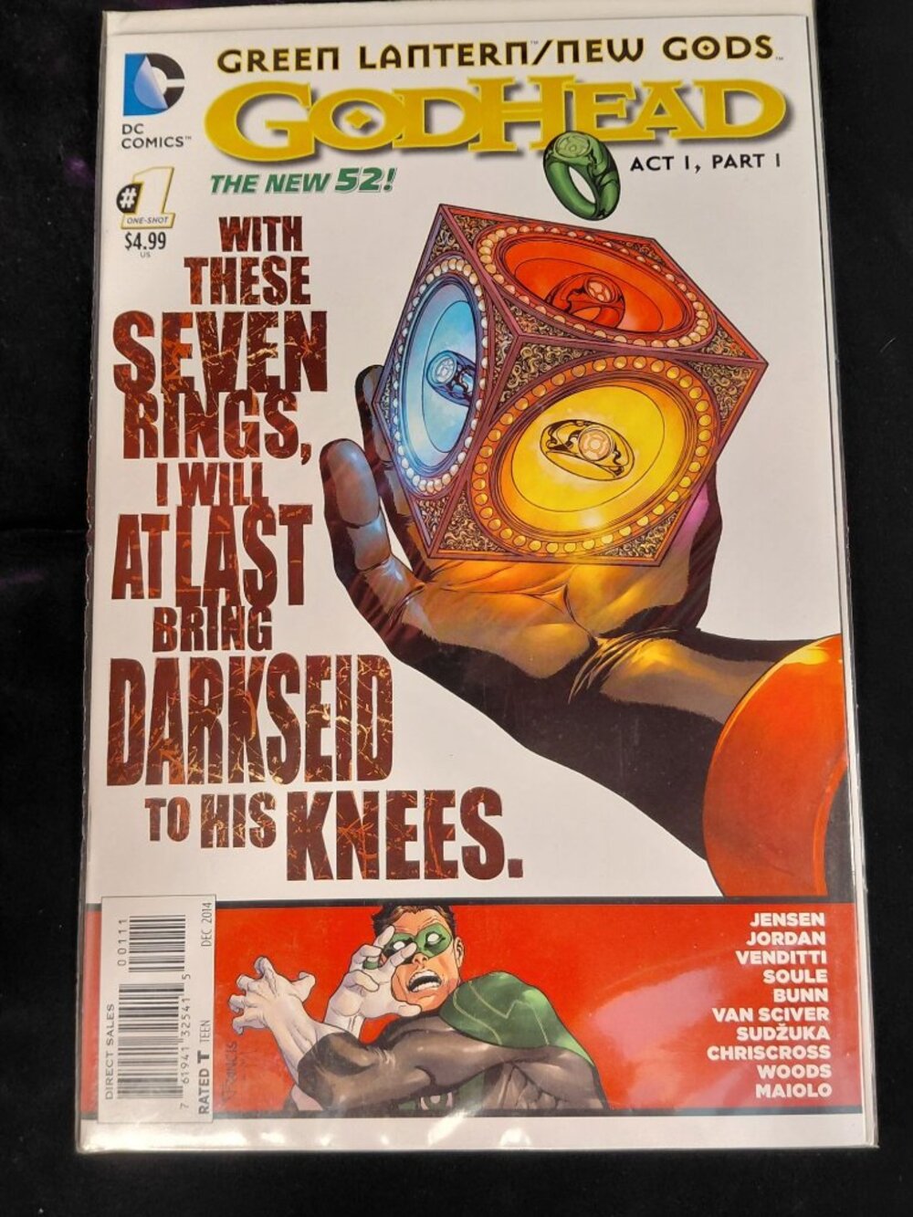Green Lantern/New Gods Godhead Act 1 Part 1 The New 52 #1 DC Comics December 201
